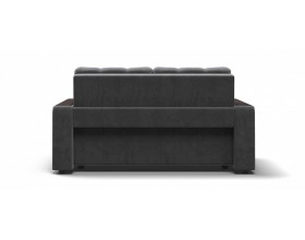 Босс двухместный диван Велюр Монолит серый