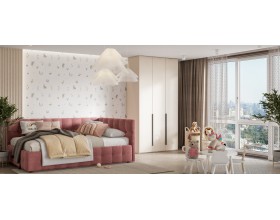 Шкаф BOSS STANDART 120 - 3Д Кашемир серый