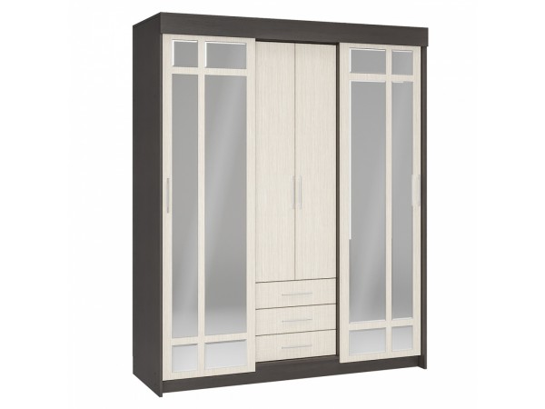 Шкаф-купе Фортуна 1,7 венге/дуб белфорд