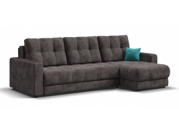 Угловой диван BOSS 3.0 Classic XL велюр Alkantara серый Угловой диван BOSS 3.0 Classic XL велюр Alkantara серый