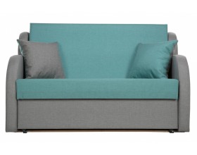 Диван Ремикс 2 серо-голубой
