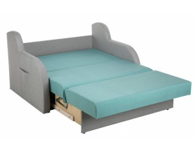 Диван Ремикс 2 серо-голубой