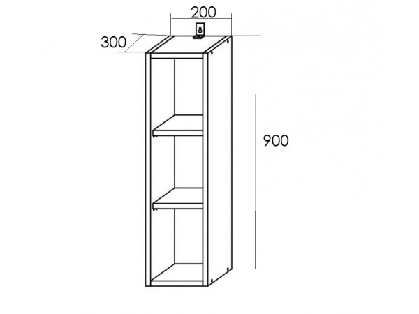 Корпус верхний высокий ВП200  Корпус верхний высокий ВП200