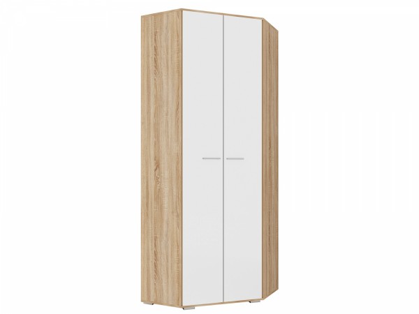 ИТАЛИЯ Шкаф ШУ-800 Сонома-Белый глянец