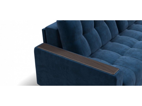 Диван BOSS Compact велюр Monolit синий