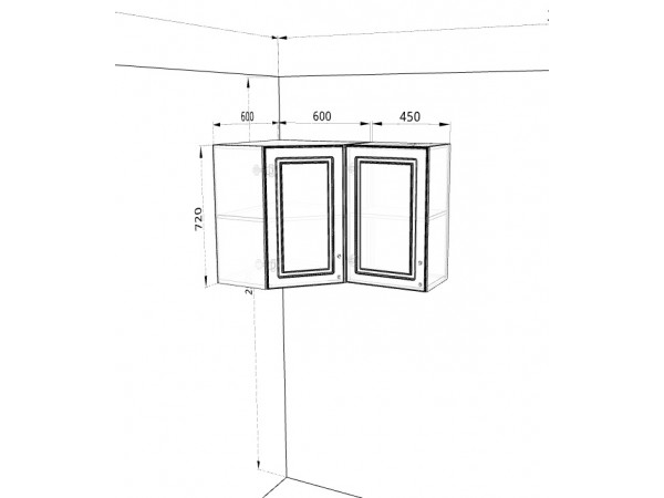 Кухня Вариант фасада Вита Белый Кухня Вариант фасада Вита Белый