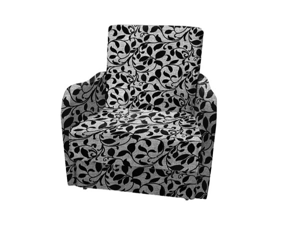 Кресло-кровать Виктория-1 (рогожка вензель коричневый)