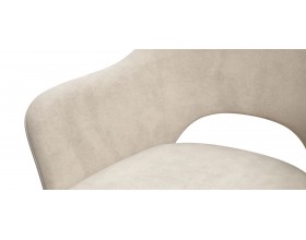 Стул ОРИЕНТ Velutto пепел, черный