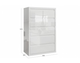 Комод Норден с 6-ю ящиками СТЛ.413.05