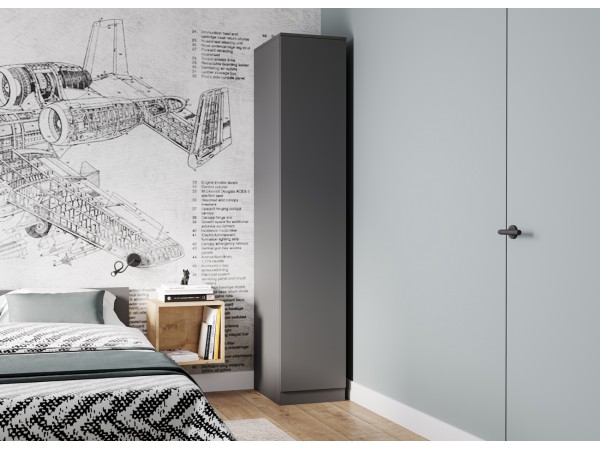 МС Мори Шкаф МШ 400.1 Графит 