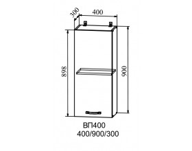 Корпус верхний высокий ВП 400
