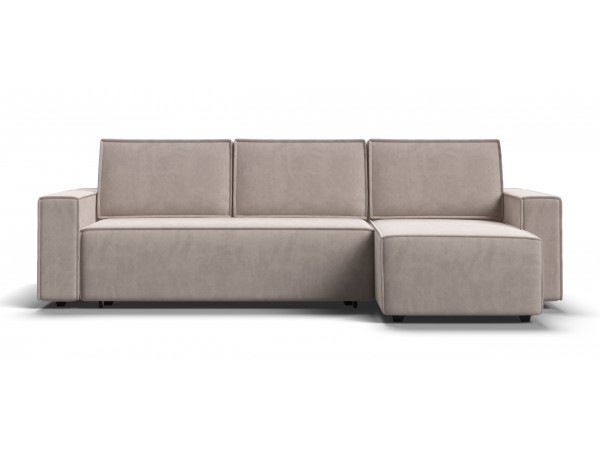Угловой диван NORD 2.0 Велюр Monolit латте