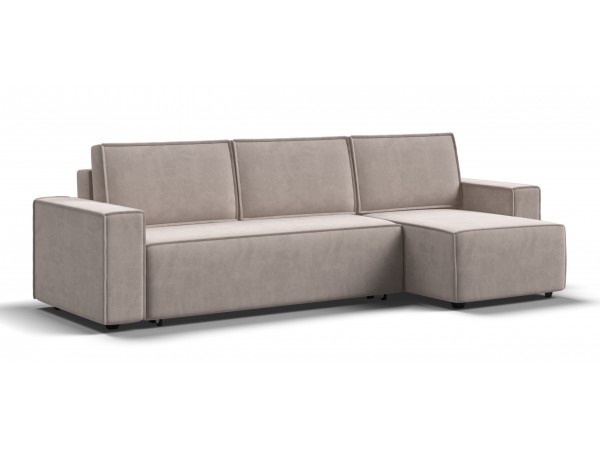 Угловой диван NORD 2.0 Велюр Monolit латте