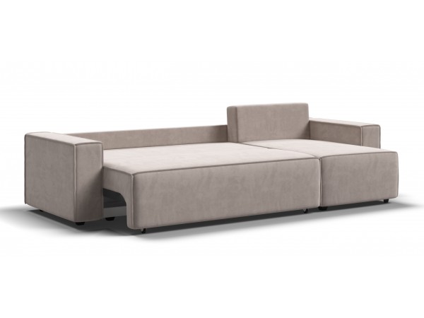 Угловой диван NORD 2.0 Велюр Monolit латте