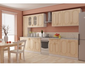 Фасад Настя(береза) Шкаф верхний ШВ 400