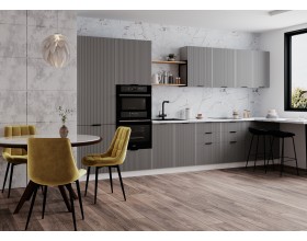 Кухня Вариант фасада Мелисса 4,0 м графит скин