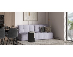 Денди Мини диван Рогожка Мальмо платина