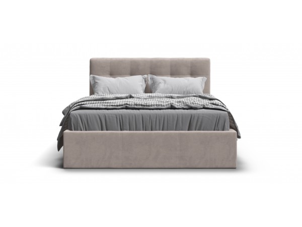 Кровать Белла 140*200 велюр Monolit латте