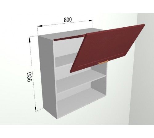 Шкаф верхний ВПГПМ 800