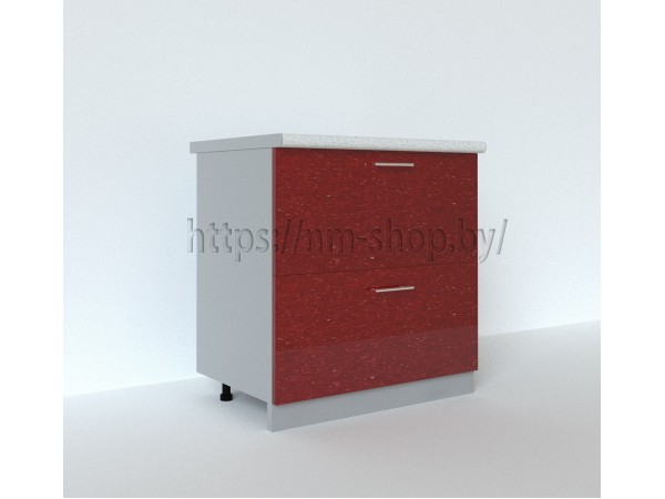 Шкаф нижний с двумя ящиками СК2 800