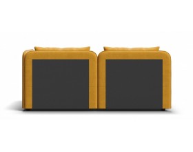 Ирис тахта Велюр Монолит желтый