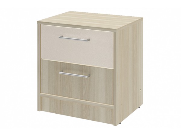 Тумба прикроватная Камила СТЛ.416.02 Ясень светлый/Бежевый