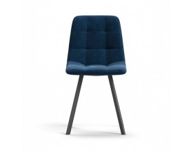 Стул НОРД Velutto синий, черный