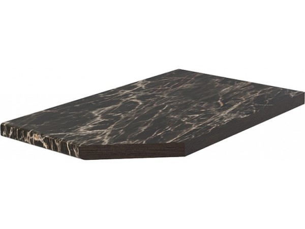 Столешница Мрамор Черный (26 мм)