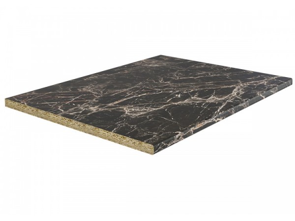 Столешница Мрамор Черный (26 мм)