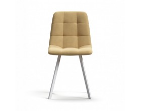 Стул НОРД Velutto бежевый, белый