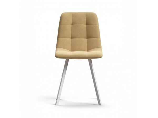 Стул НОРД велюр Velutto Бежевый, Белый Стул НОРД велюр Velutto Бежевый, Белый