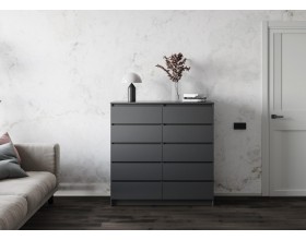 УЦЕНКА!МС Мори комод МК 1200.10 Графит