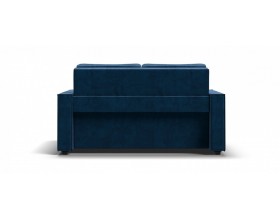 Норд двухместный диван Велюр Монолит синий