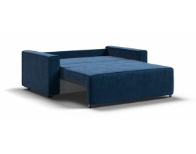Норд двухместный диван Велюр Монолит синий