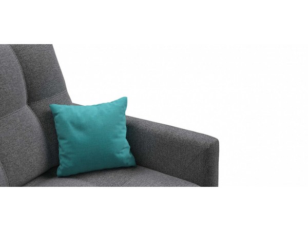 BOSS 2.0 LOFT диван рогожка Malmo серый