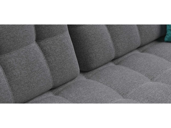 BOSS 2.0 LOFT диван рогожка Malmo серый