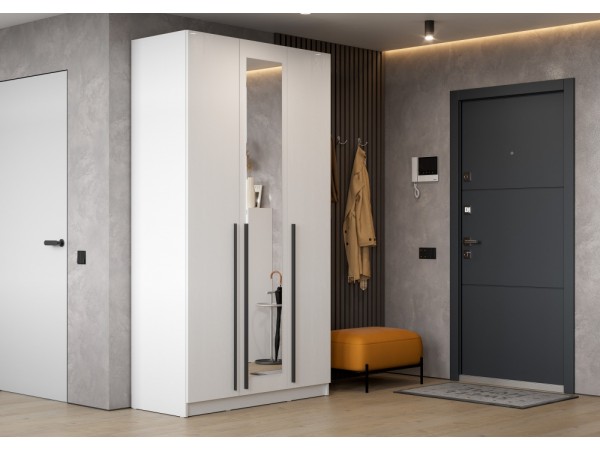 Шкаф Берген ШК-1200 белое дерево