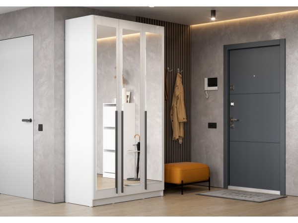 Шкаф Берген ШК-1200 белое дерево