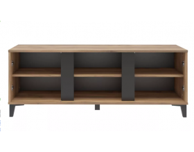 Богемия 463.04 Тумба под ТВ Дуб барокко/Бежевый