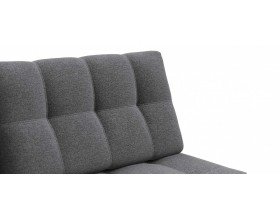 Босс Мини диван Рогожка Мальмо серый