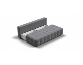 Босс Мини диван Рогожка Мальмо серый