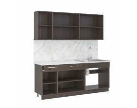 Кухня Маша 2,0 м венге/дуб сонома