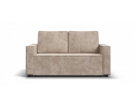 Норд двухместный диван Велюр Алькантара пепел