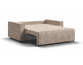 Норд двухместный диван Велюр Алькантара пепел