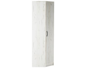 Шкаф угловой Беатрис Крафт белый-Антрацит