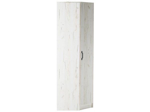 Шкаф угловой Беатрис Крафт белый-Антрацит Шкаф угловой Беатрис Крафт белый-Антрацит