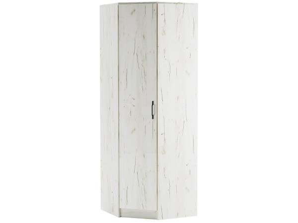 Шкаф угловой Беатрис Крафт белый-Антрацит Шкаф угловой Беатрис Крафт белый-Антрацит