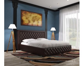 Кровать Италия 3 Oregon Pearlamutr 119