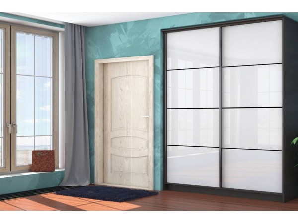 Шкаф-купе Байкал-2 СТЛ.268.12 Дуб феррара/Белый глянец