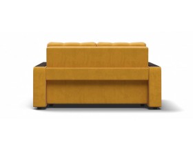 Босс двухместный диван Велюр Монолит желтый